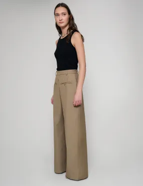 Reversed Pocket Trousers