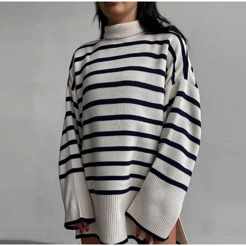 Rizzo Striped Knit Sweater