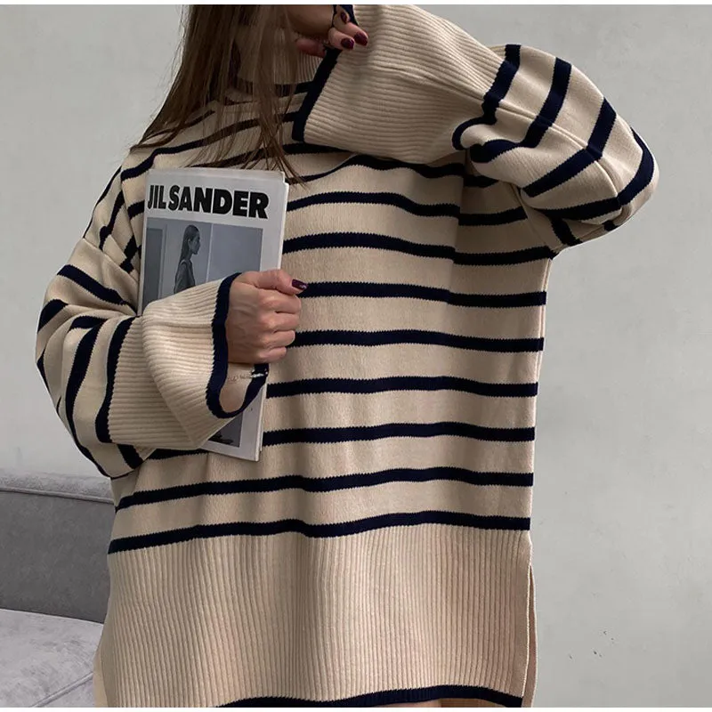 Rizzo Striped Knit Sweater