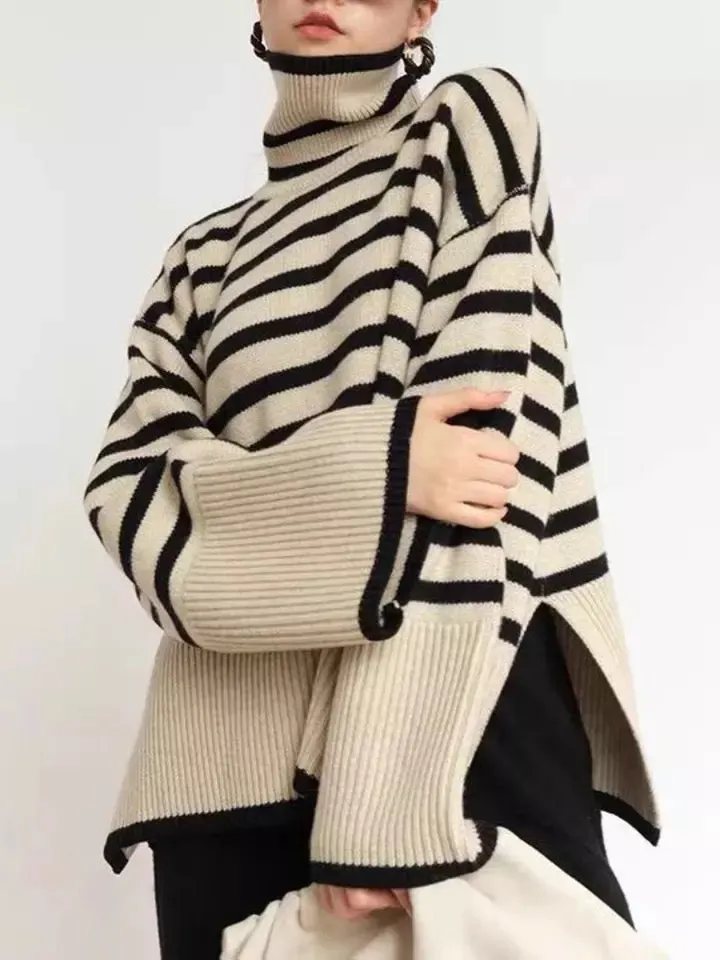 Rizzo Striped Knit Sweater