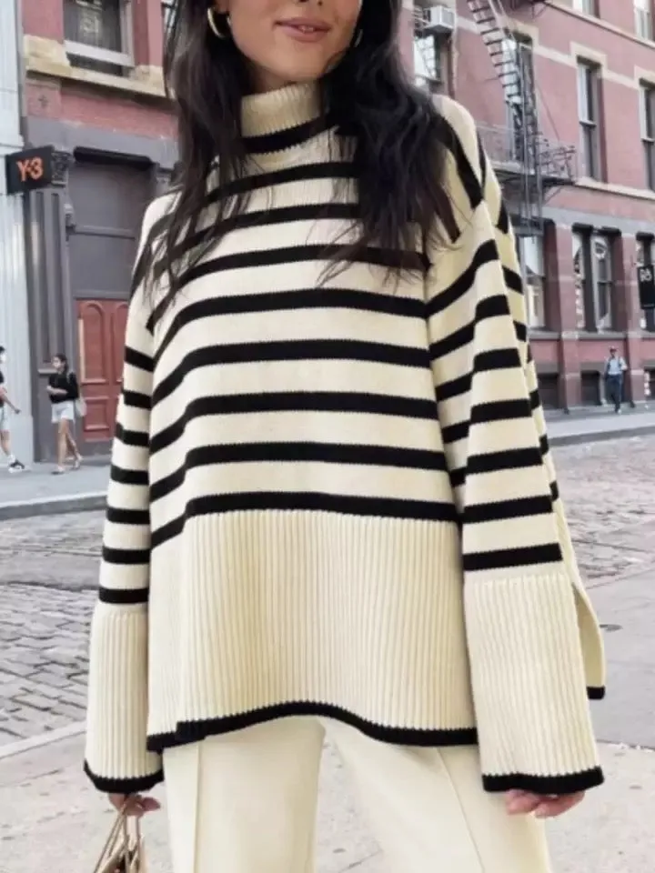 Rizzo Striped Knit Sweater