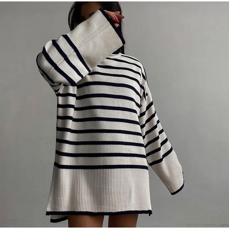 Rizzo Striped Knit Sweater