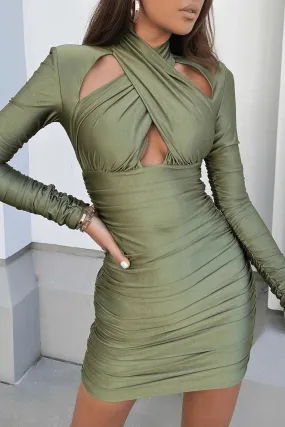 Solana Dress - Khaki