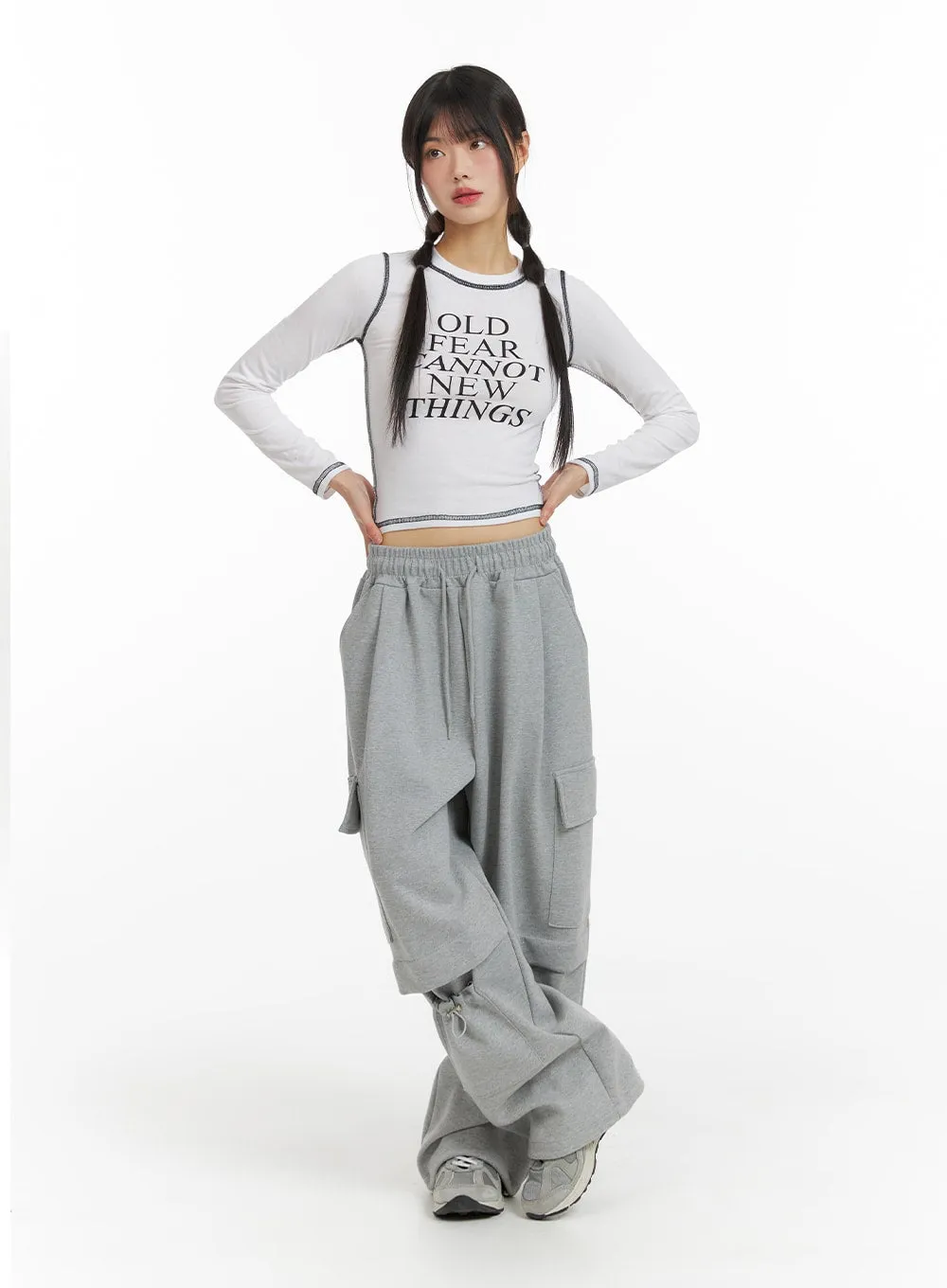 Straight Pocket Sweatpants CF423