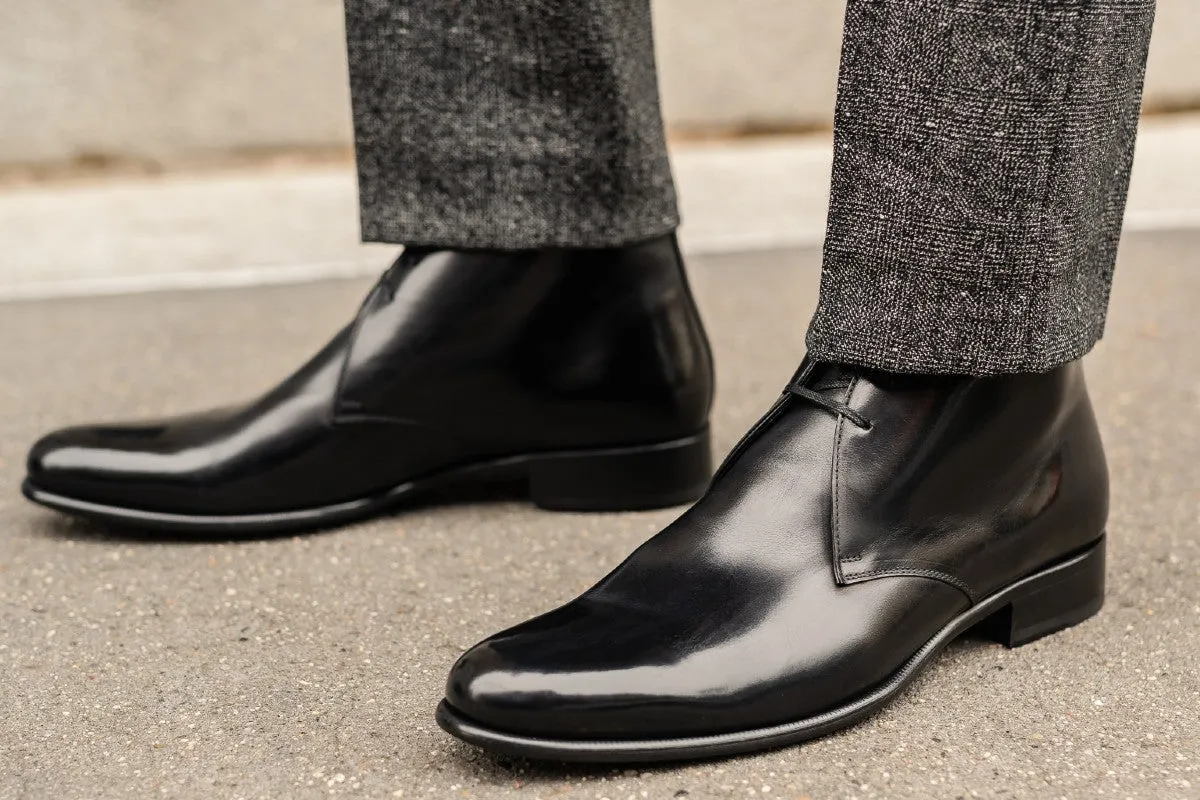 The Newman Chukka Boot - Nero