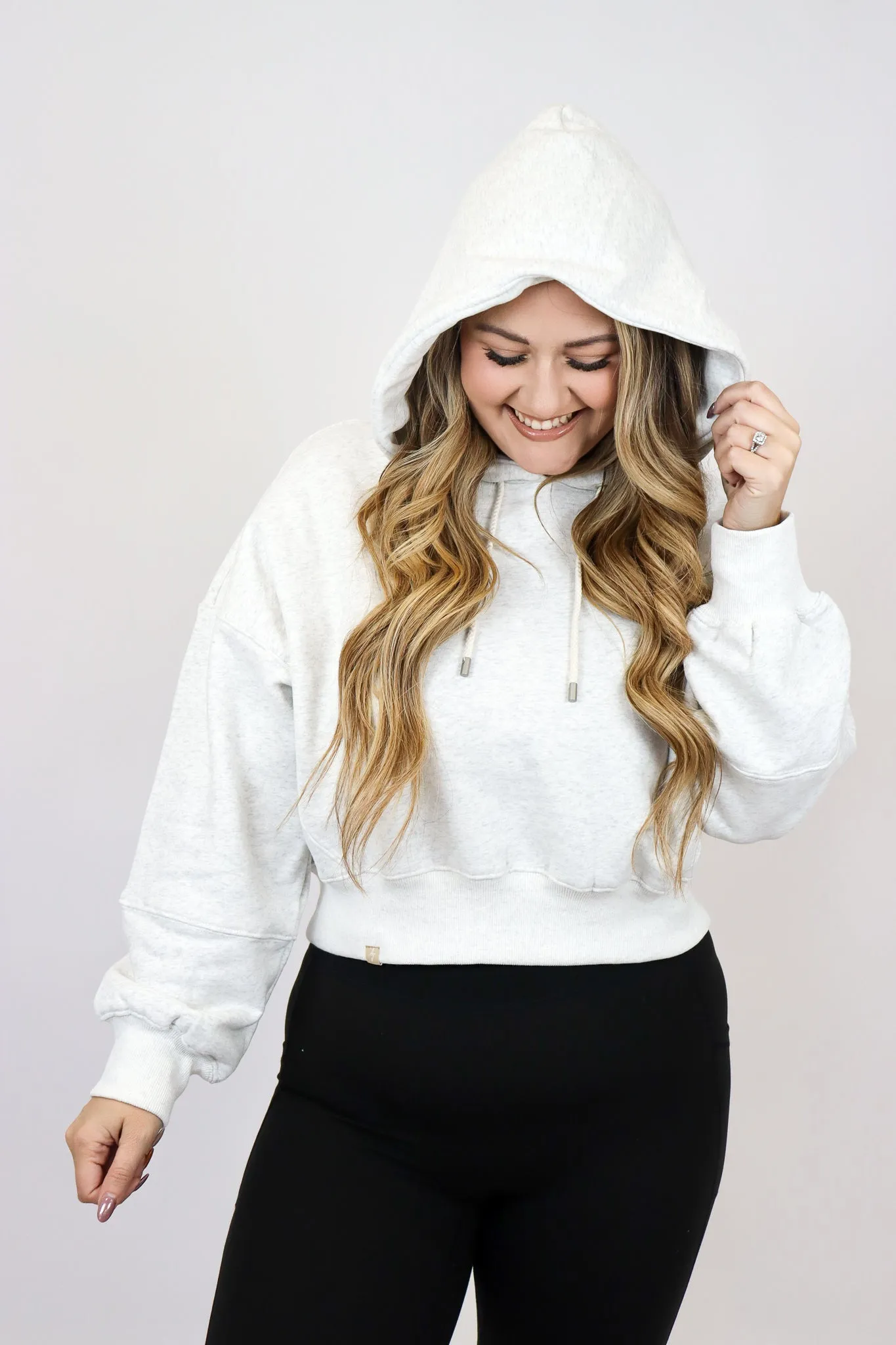 The Weekender Crop Hoodie