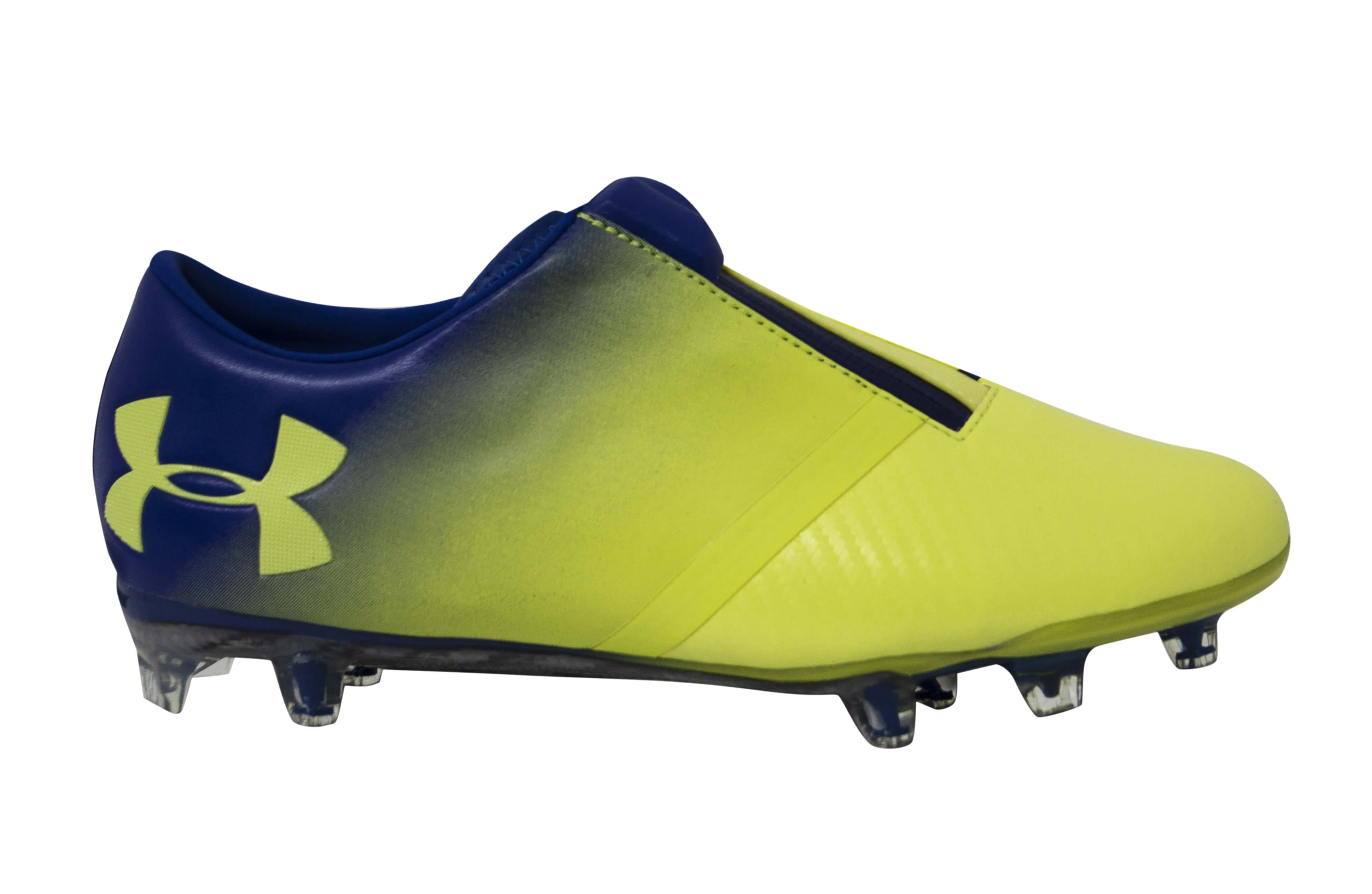 Under Armour UA Spotlight Yellow Leather FG Football Boots - Mens