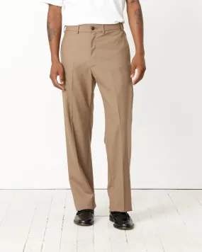 West Coast Tropical Wool Pant in Khaki