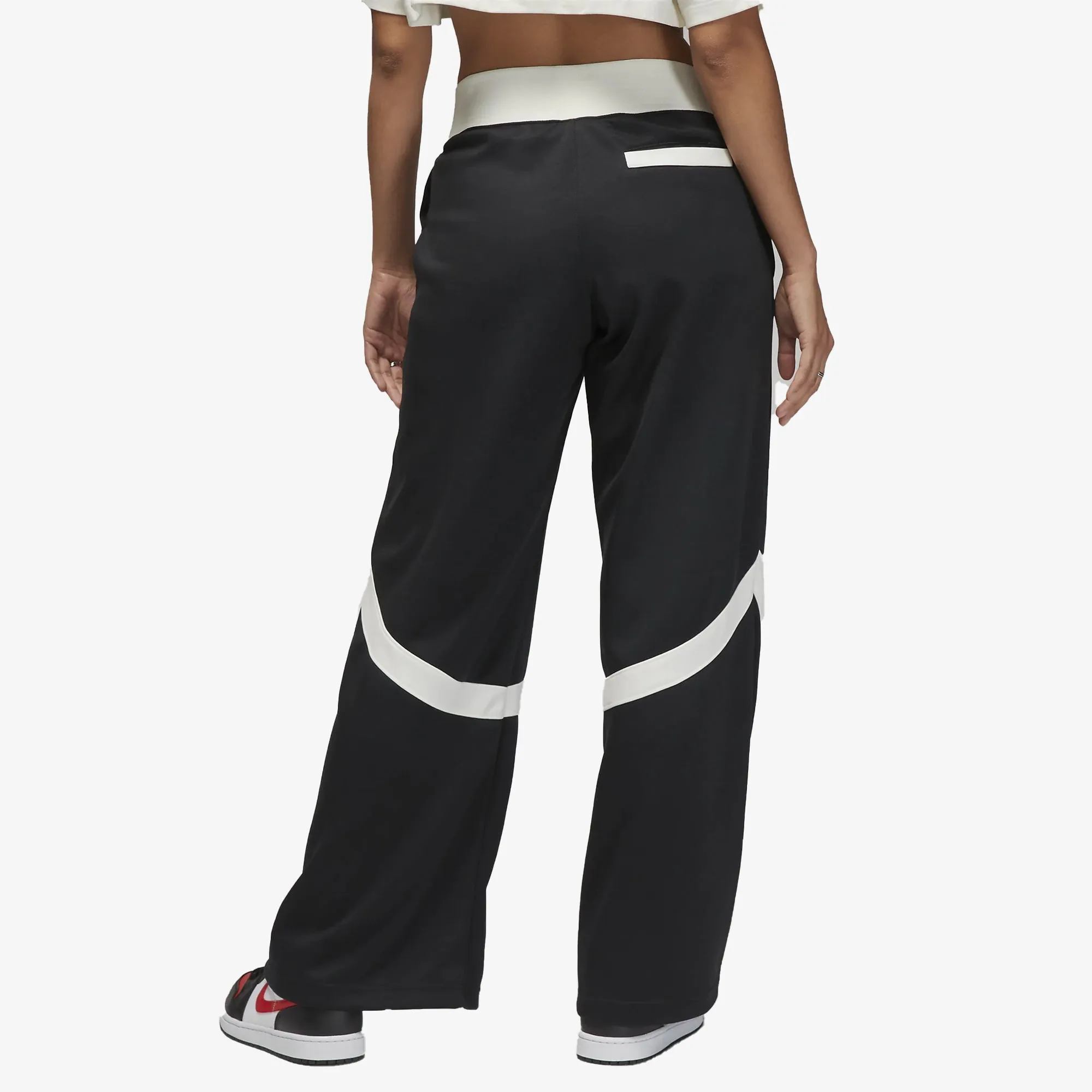 WMN'S (HER)ITAGE SUIT PANTS 'WHITE/BLACK'